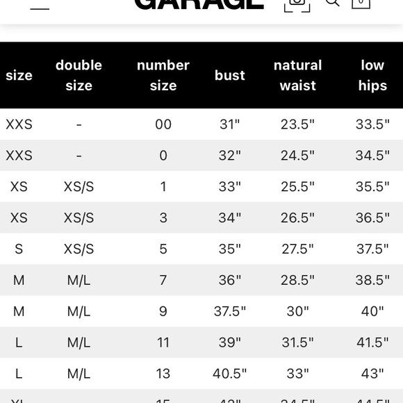 Garage High rise jean shorts - Picture 7 of 7